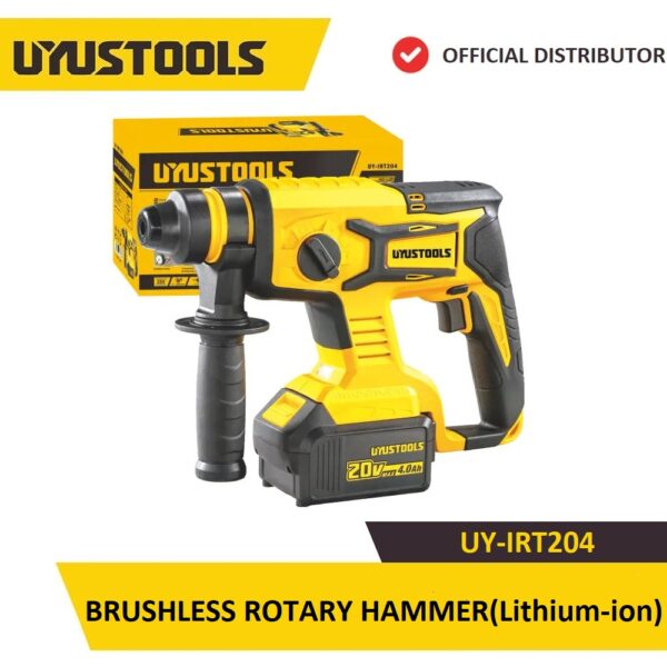 Utustools UYUSTOOLS CORDLESS BRUSHLESS ROTARY HAMMER – Uyustools.pk